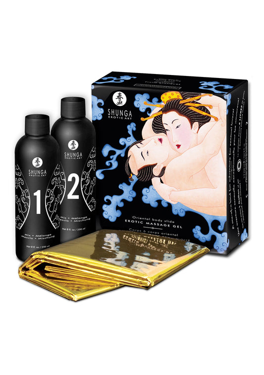 94516 shunga body 2 body oriental gel set