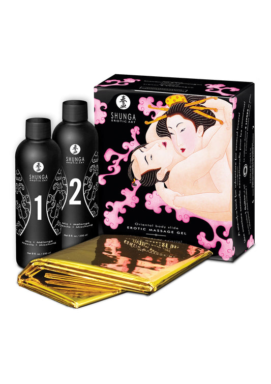 94516 shunga body 2 body oriental gel set