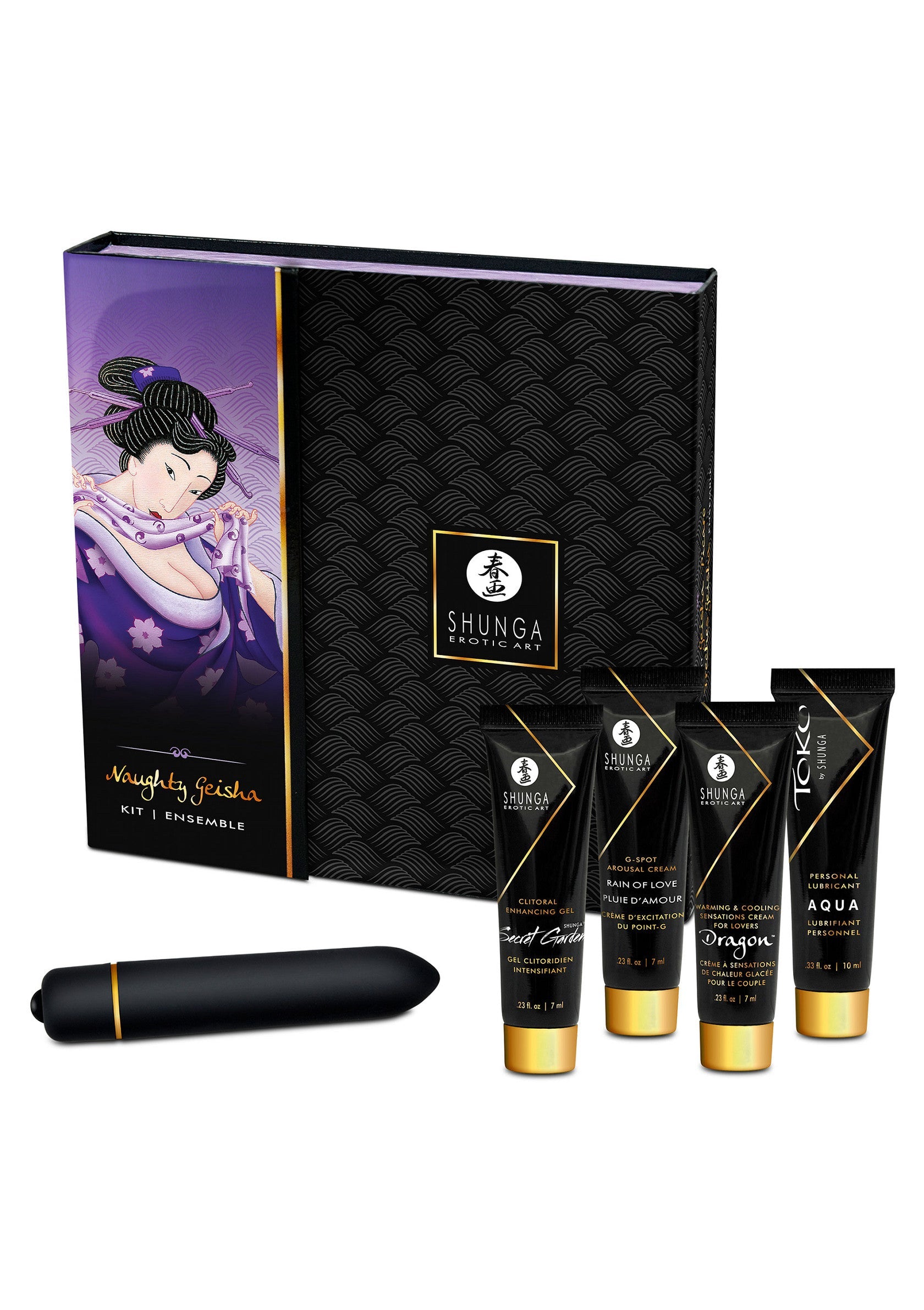 94535 shunga naughty geisha kit with toy