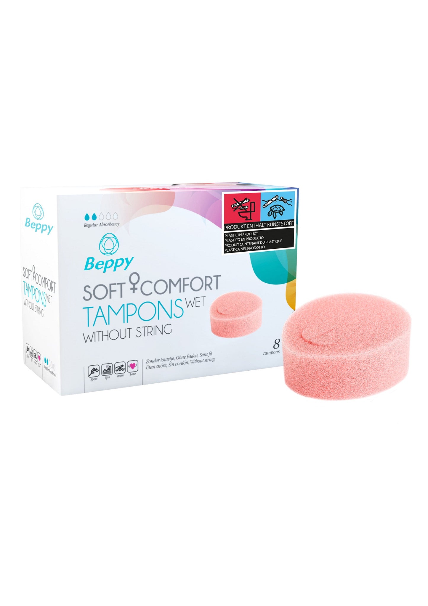 96205 beppy soft comfort wet 8pcs