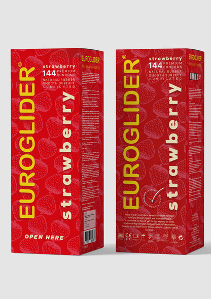 Euroglider Strawberry 144 pcs