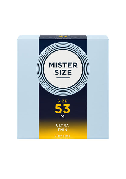 MISTER SIZE 53mm Condoms 3pcs