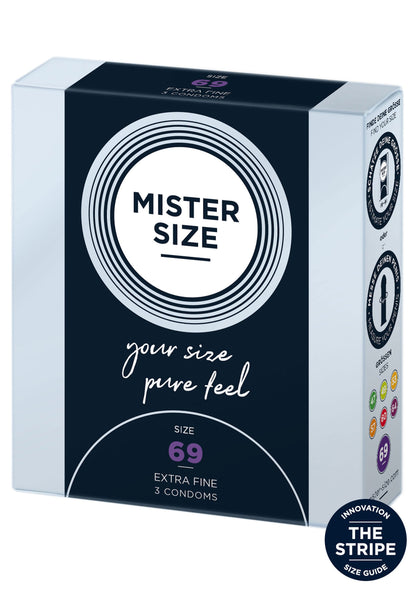 97116 mister size 69mm condoms 3pcs