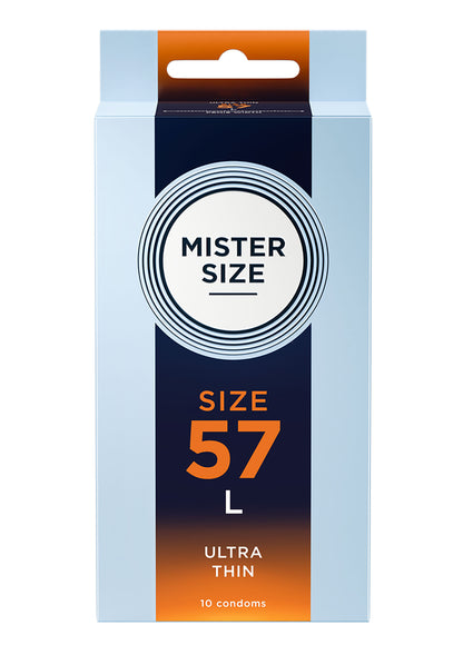 MISTER SIZE 57mm Condoms 10pcs