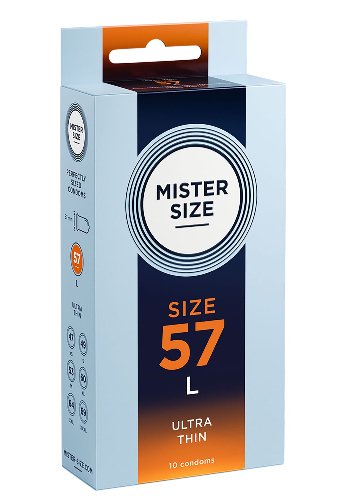 MISTER SIZE 57mm Condoms 10pcs