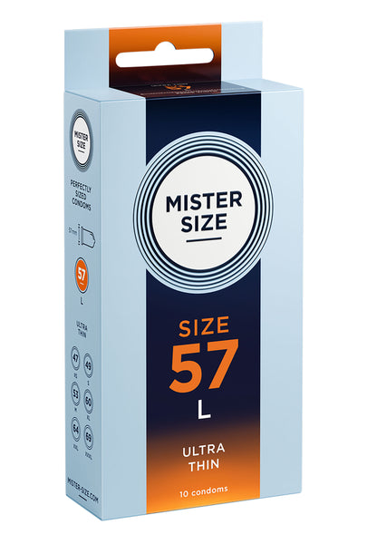 MISTER SIZE 57mm Condoms 10pcs