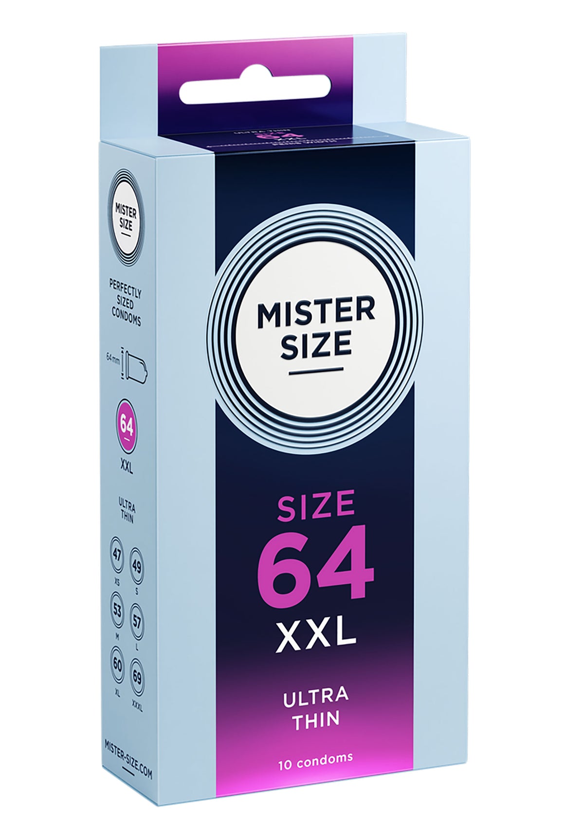 MISTER SIZE 64mm Condoms 10pcs
