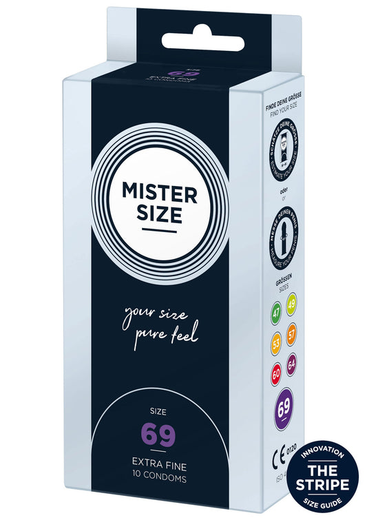 97126 mister size 69mm condoms 10pcs