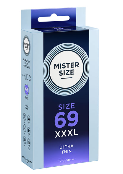 MISTER SIZE 69mm Condoms 10pcs