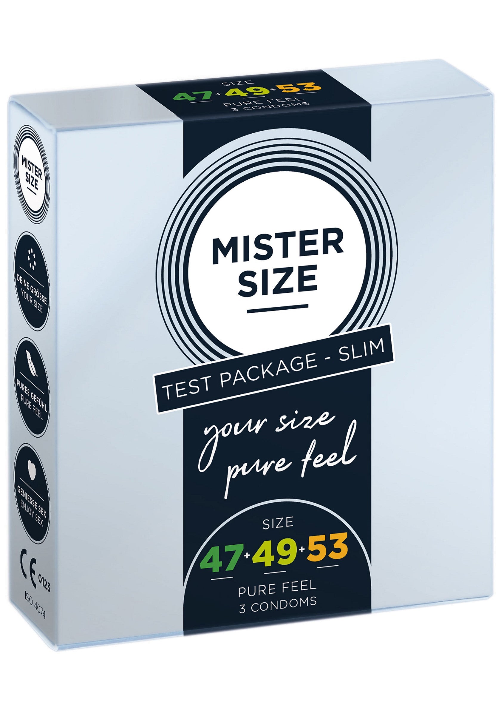 97127 mister size 47 49 53mm 3 pack