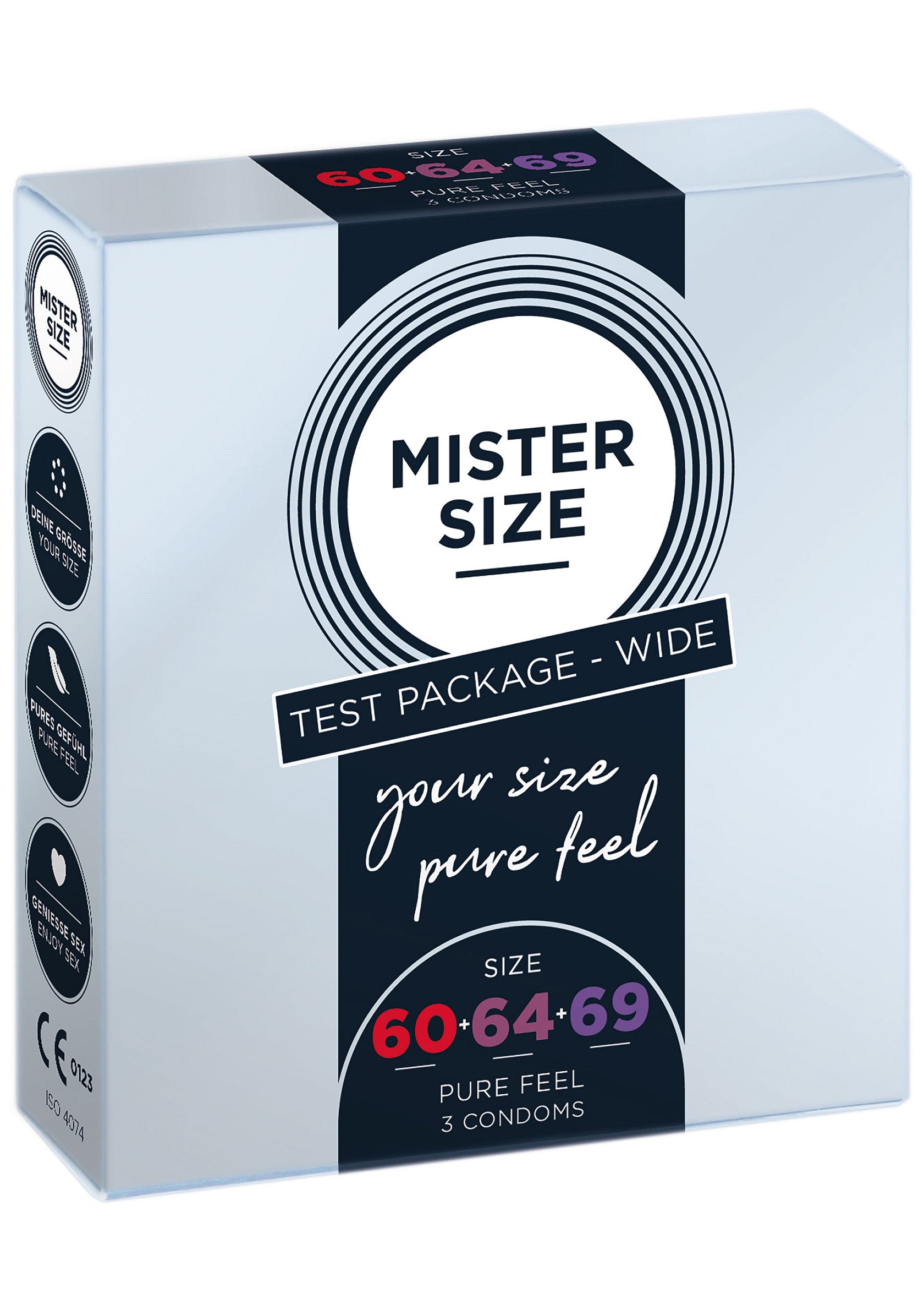 97129 mister size 60 64 69mm 3 pack