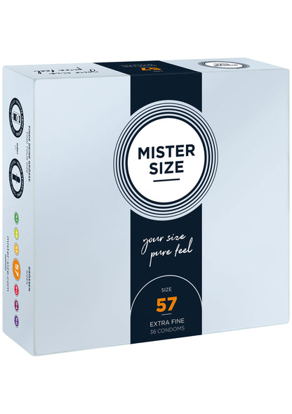 MISTER SIZE 57mm Condoms 36pcs