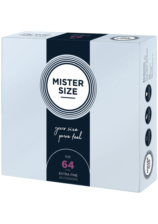 MISTER SIZE 64mm Condoms 36pcs