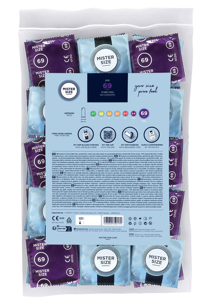 MISTER SIZE 69mm Condoms 100pcs