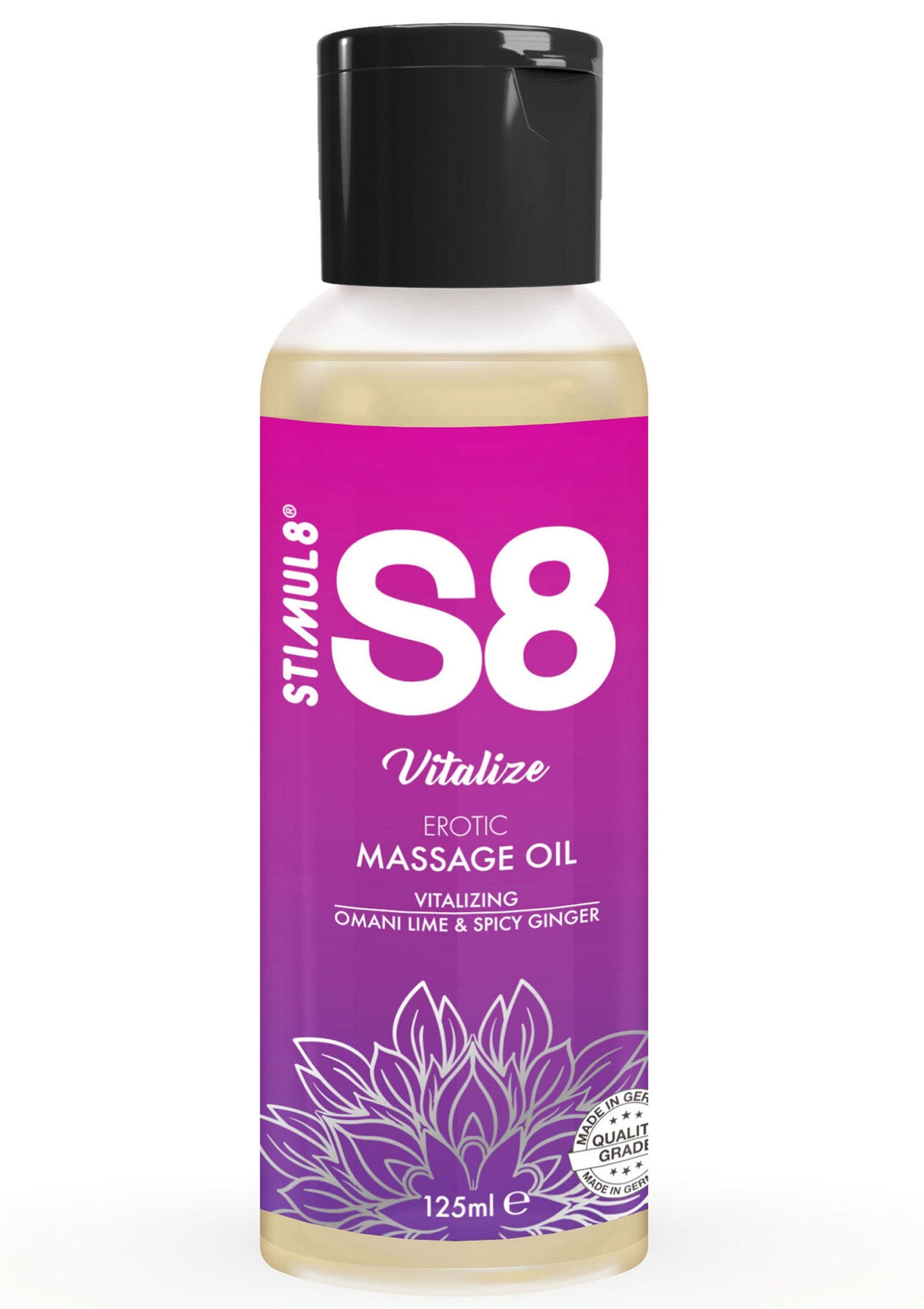 97415 stimul8 s8 massage oil 125ml