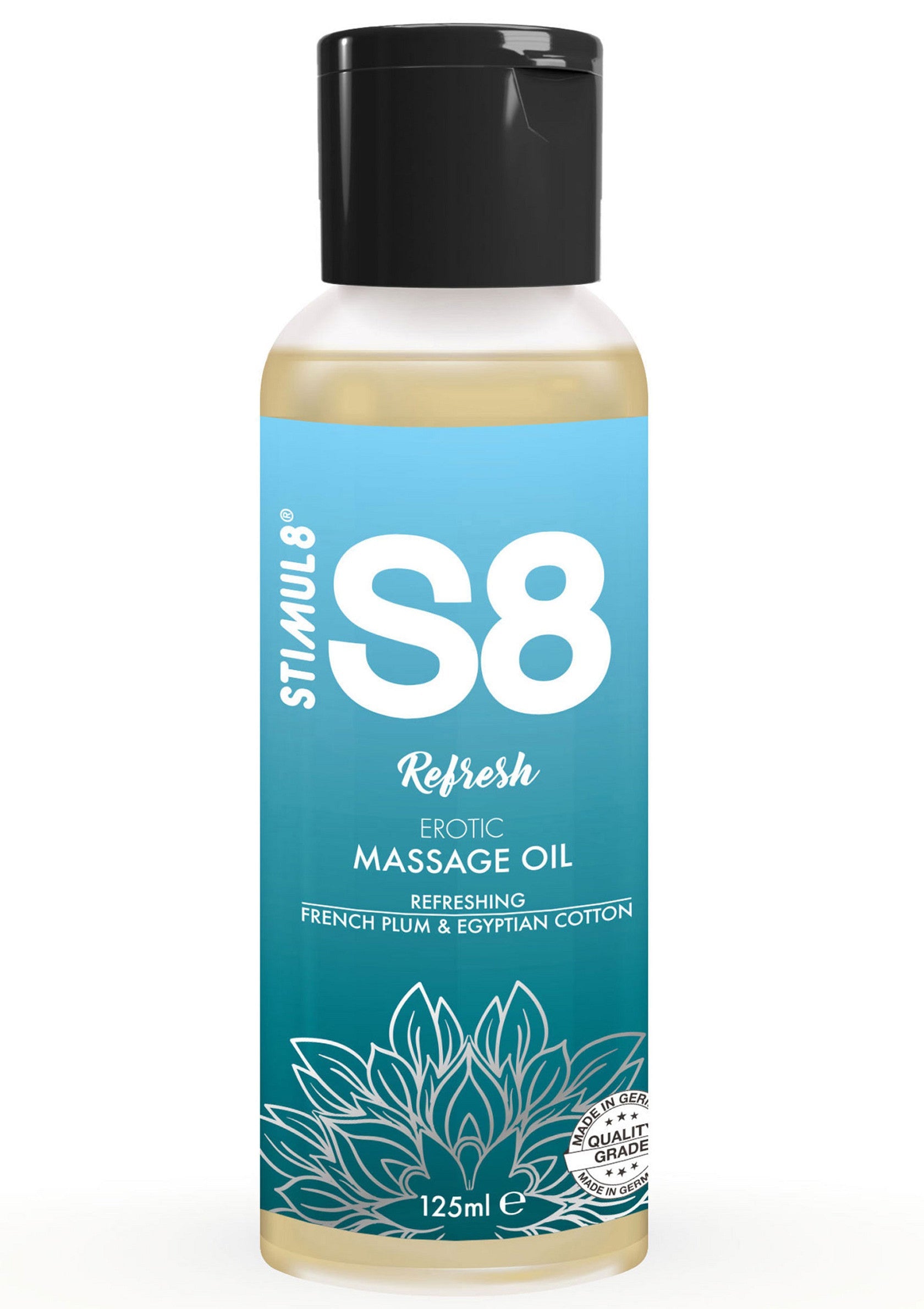 97415 stimul8 s8 massage oil 125ml