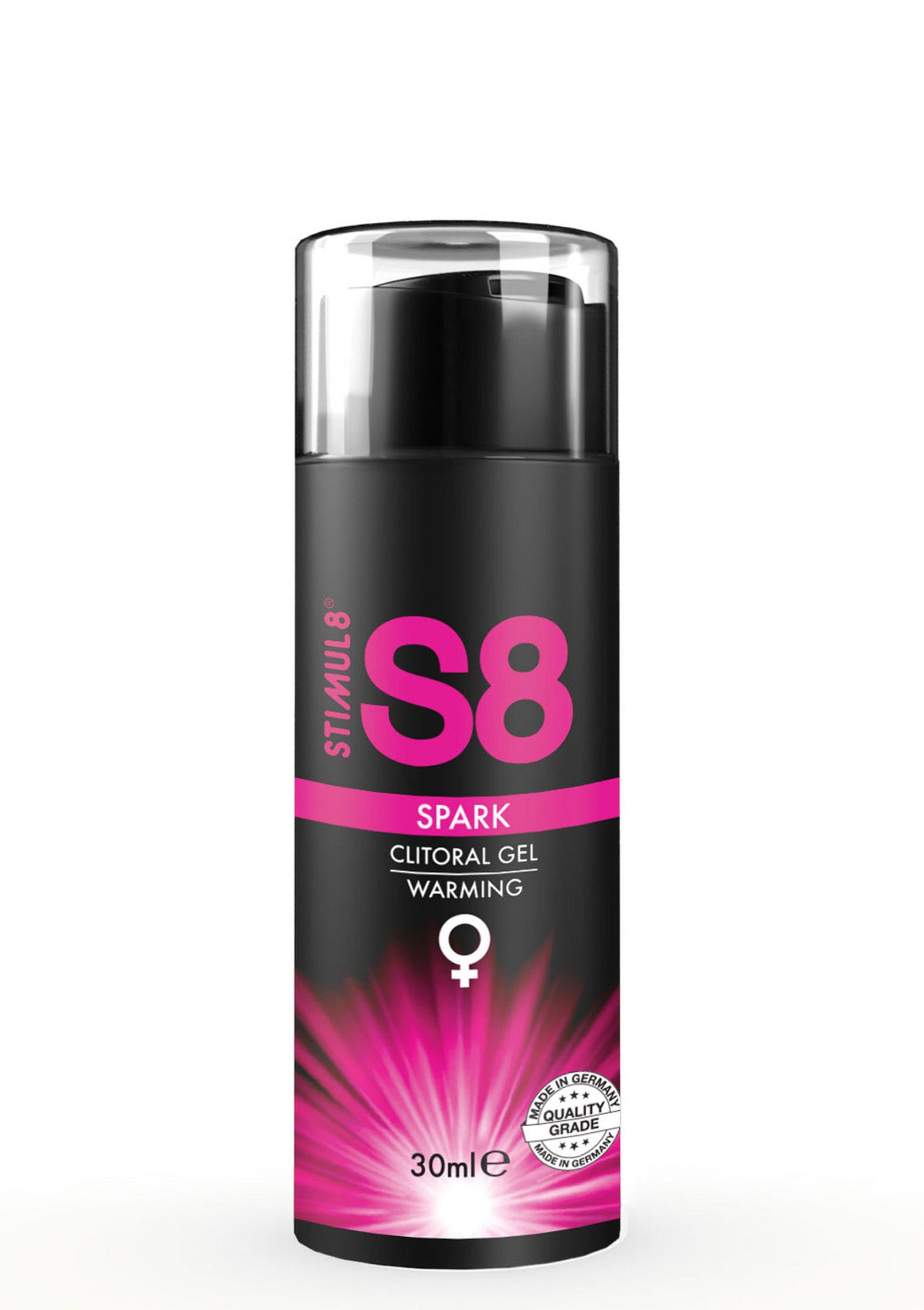 97416 stimul8 s8 boosters s8 spark clitoral gel 30ml