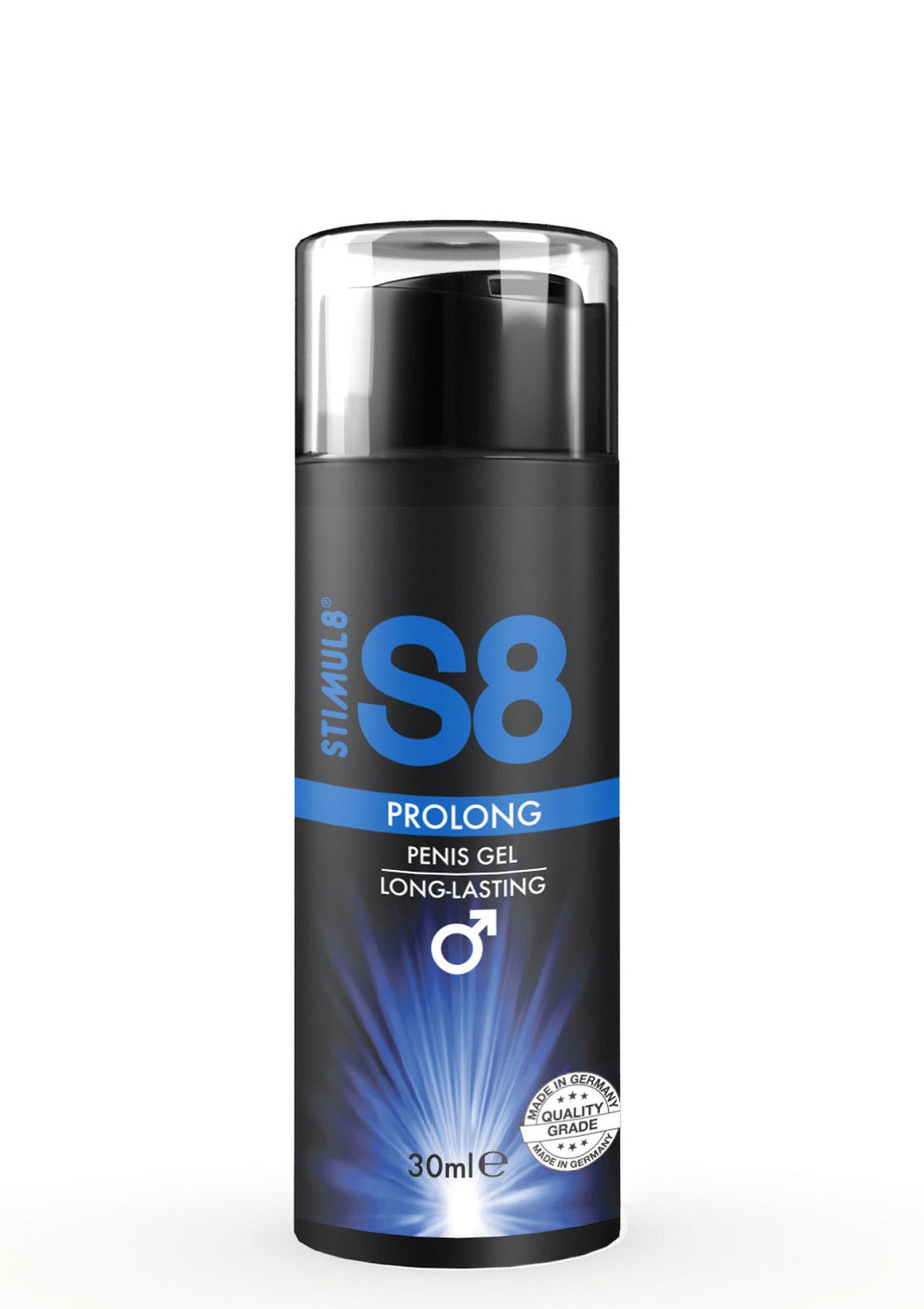 97418 stimul8 s8 boosters s8 prolong penis gel 30ml