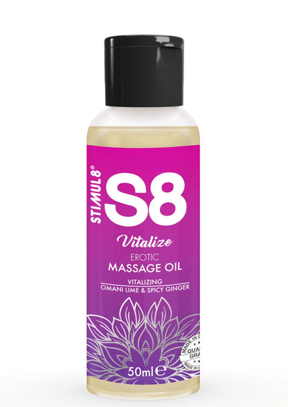97426 stimul8 s8 massage oil 50ml