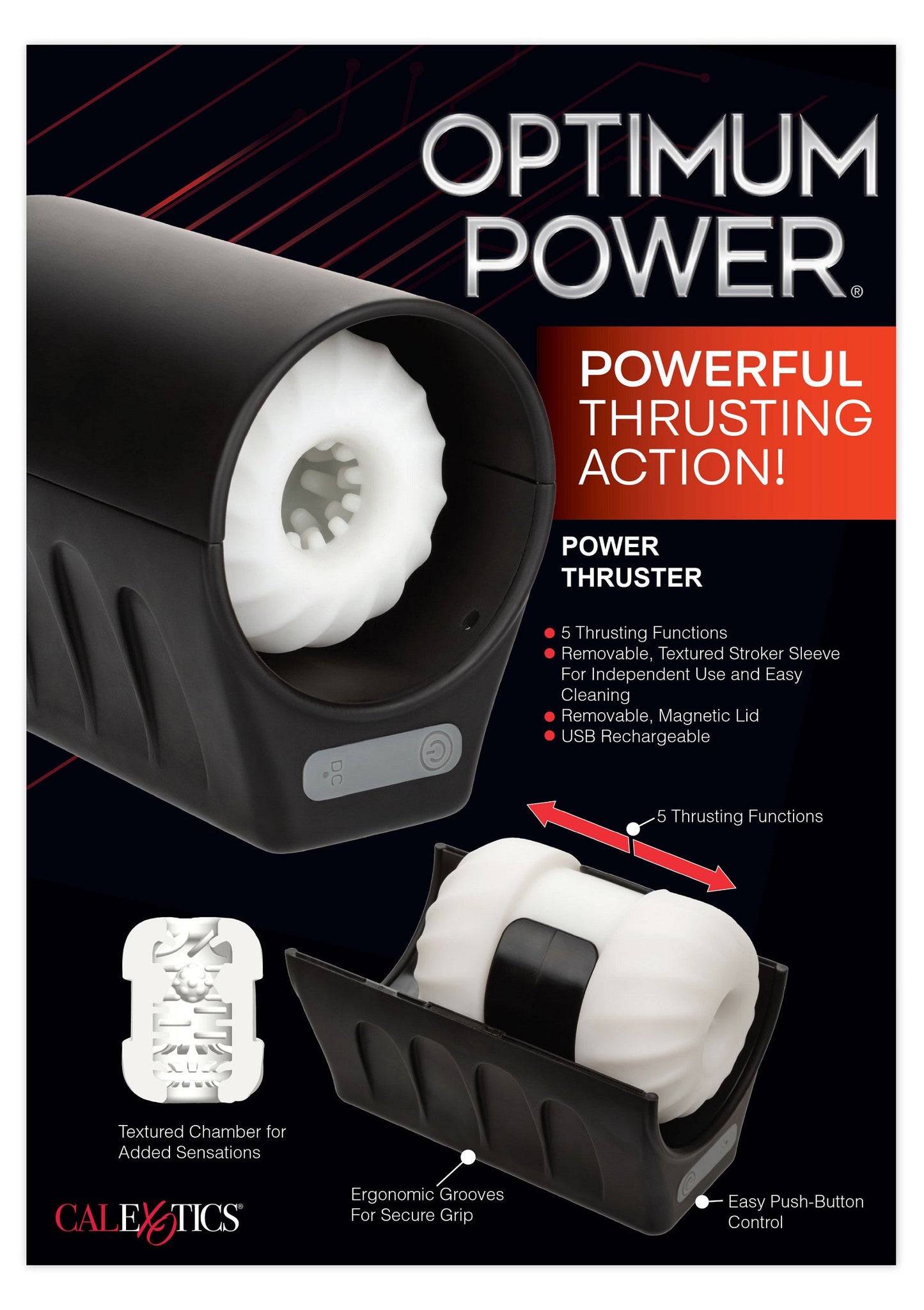 p13384 calexotics optimum power shelf card calex power thrust