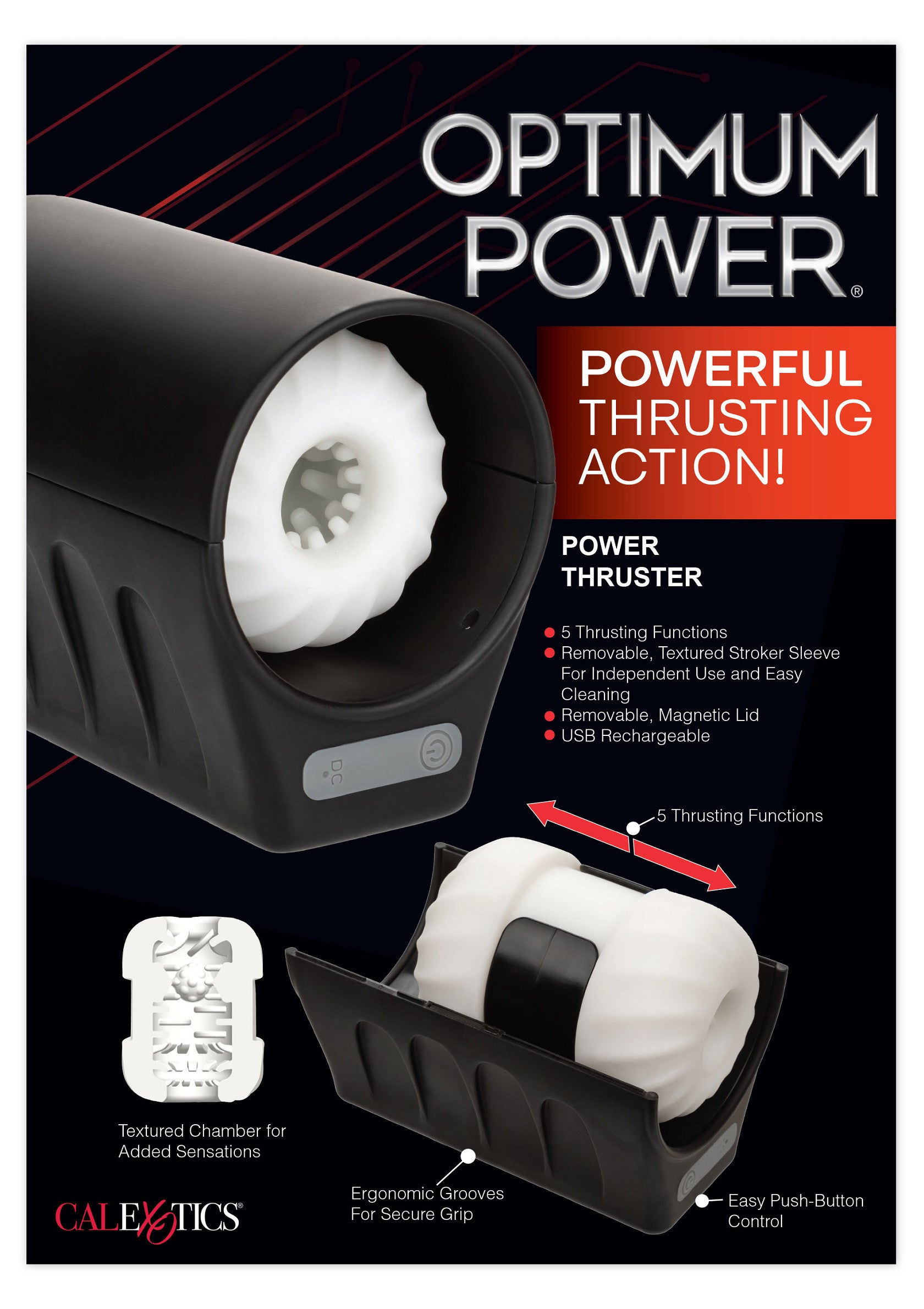 p13384 calexotics optimum power shelf card calex power thrust