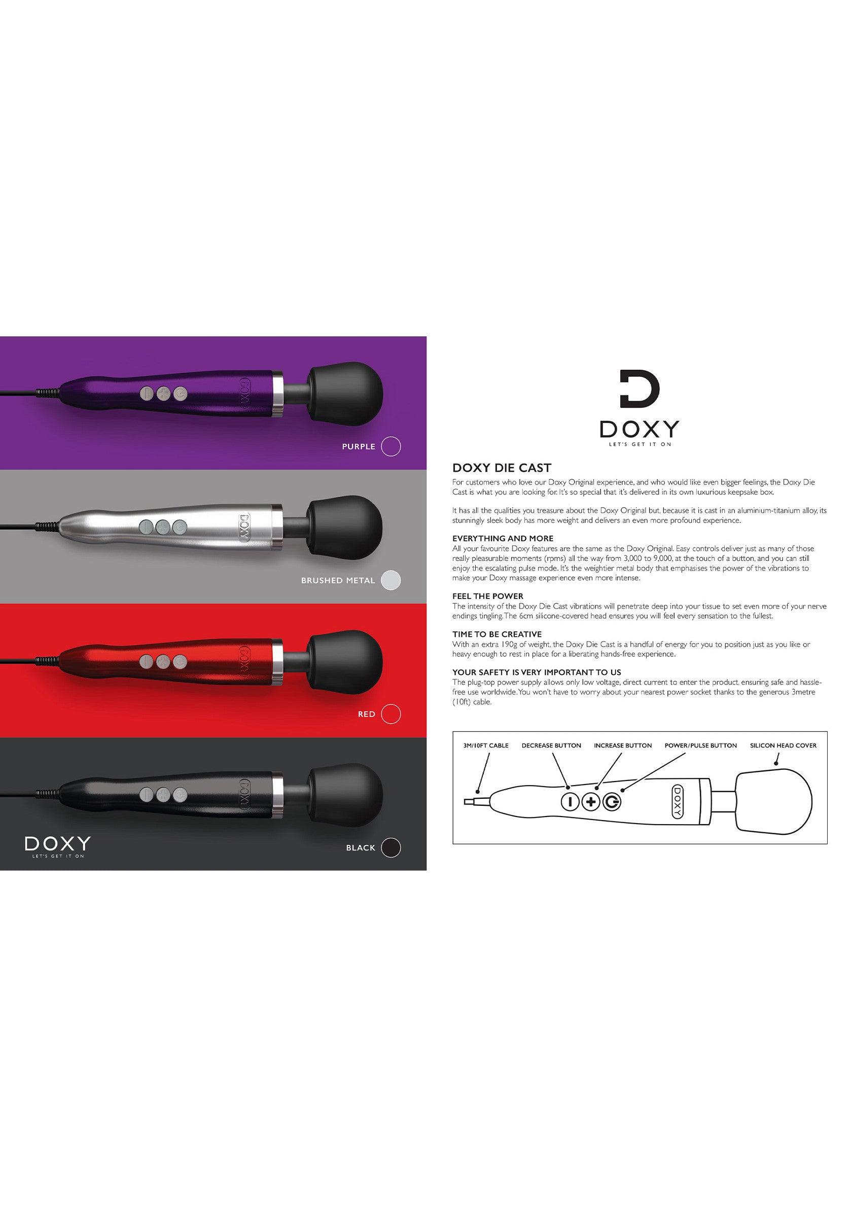 p29500 doxy massager doxy merchandising kit