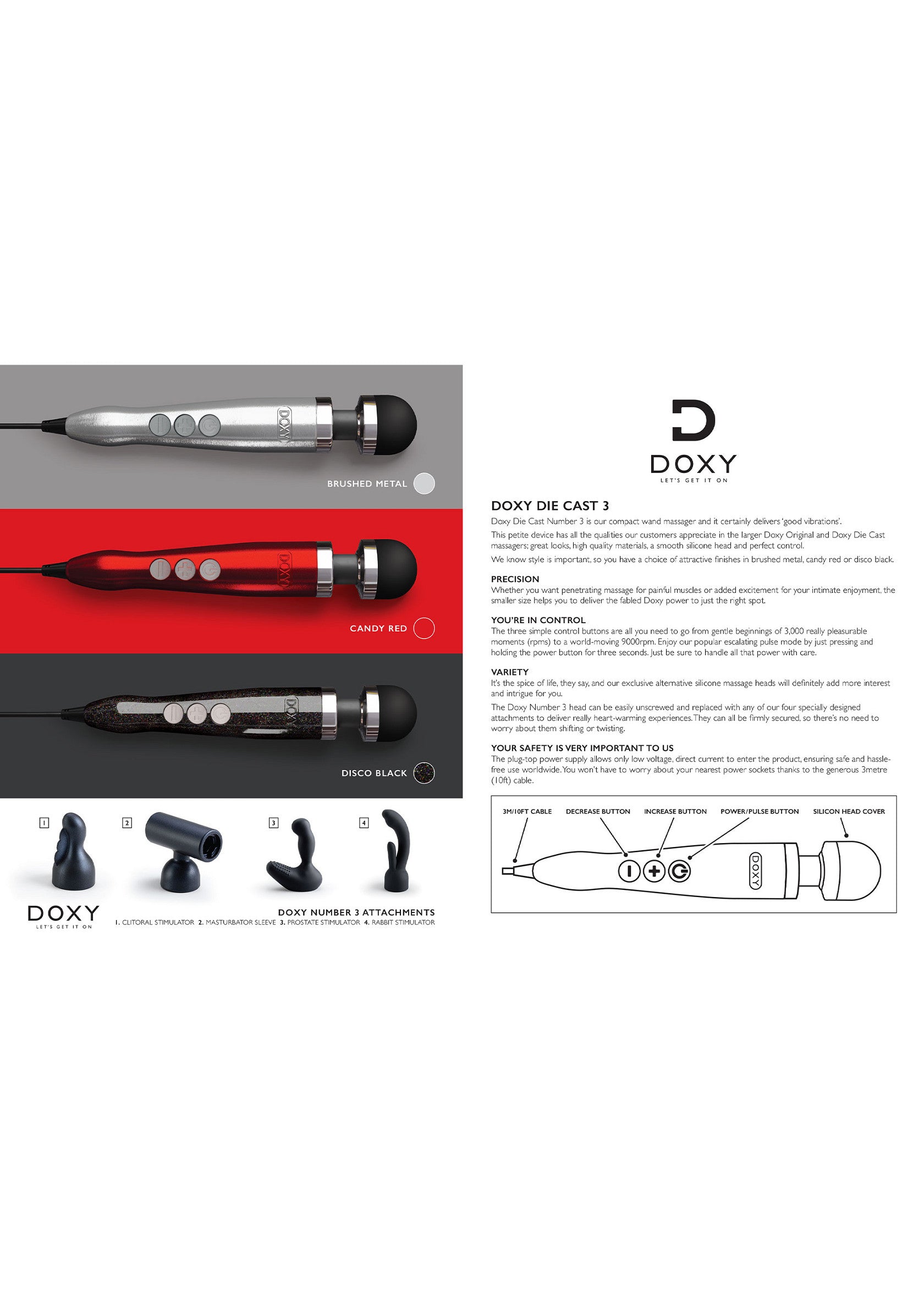 p29500 doxy massager doxy merchandising kit