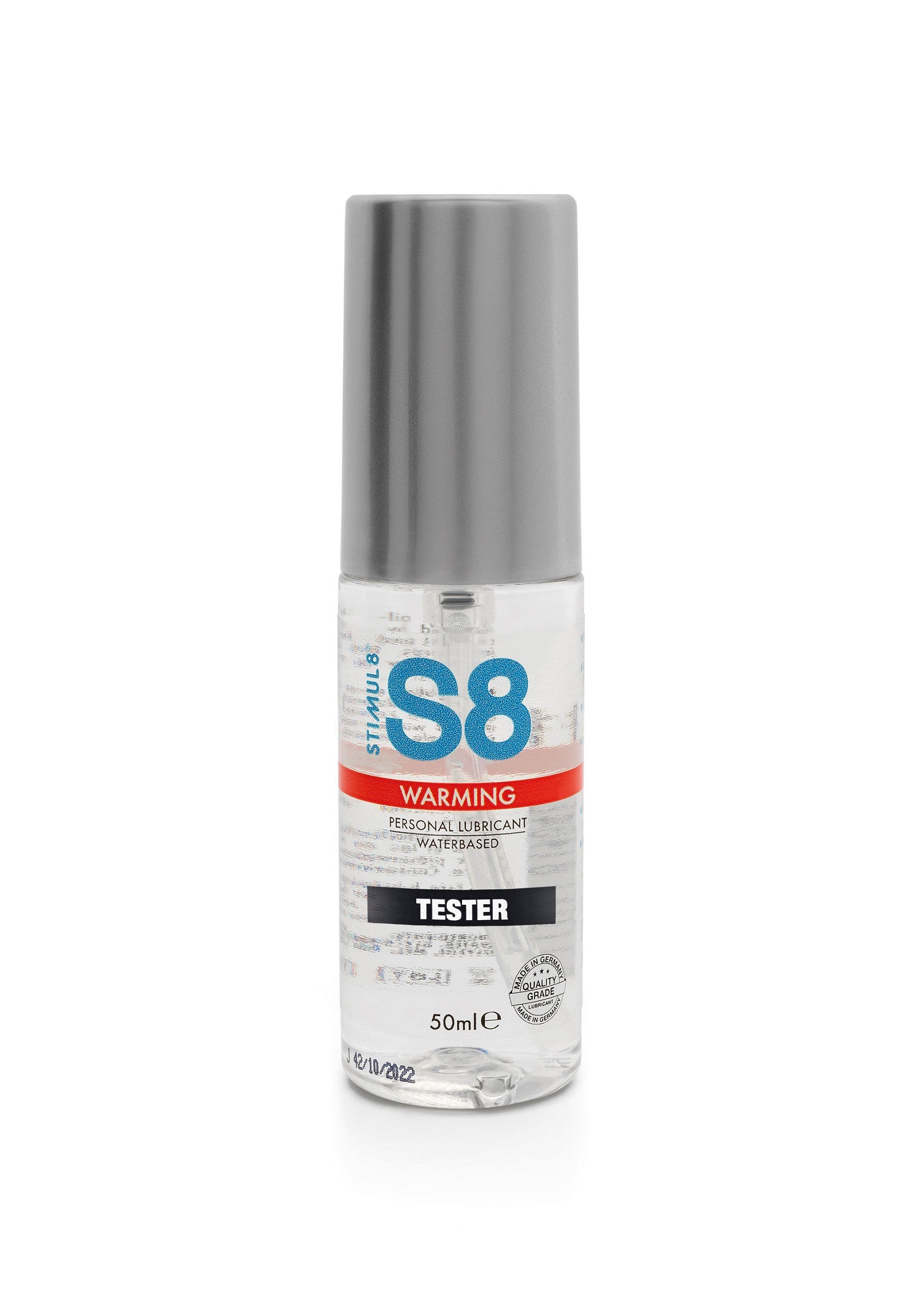 p97396 stimul8 s8 warming lubricant 50ml tester