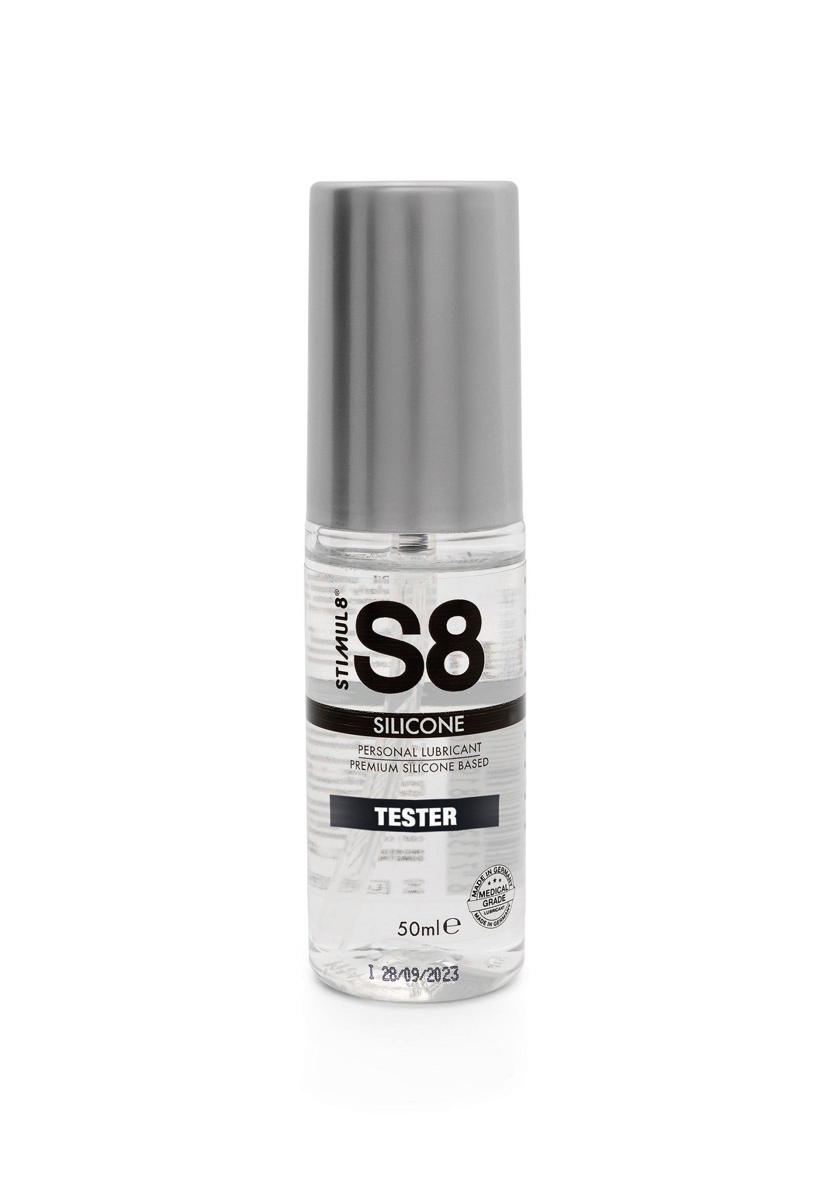 p97412 stimul8 s8 silicone lubricant 50ml tester