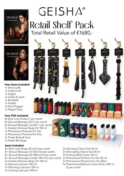 Retail Shelf Pack: Geisha