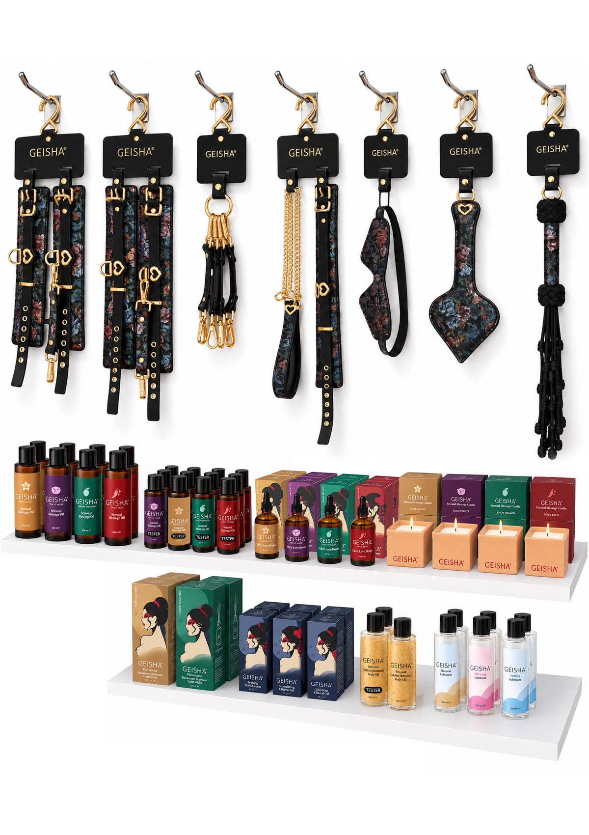 Retail Shelf Pack: Geisha