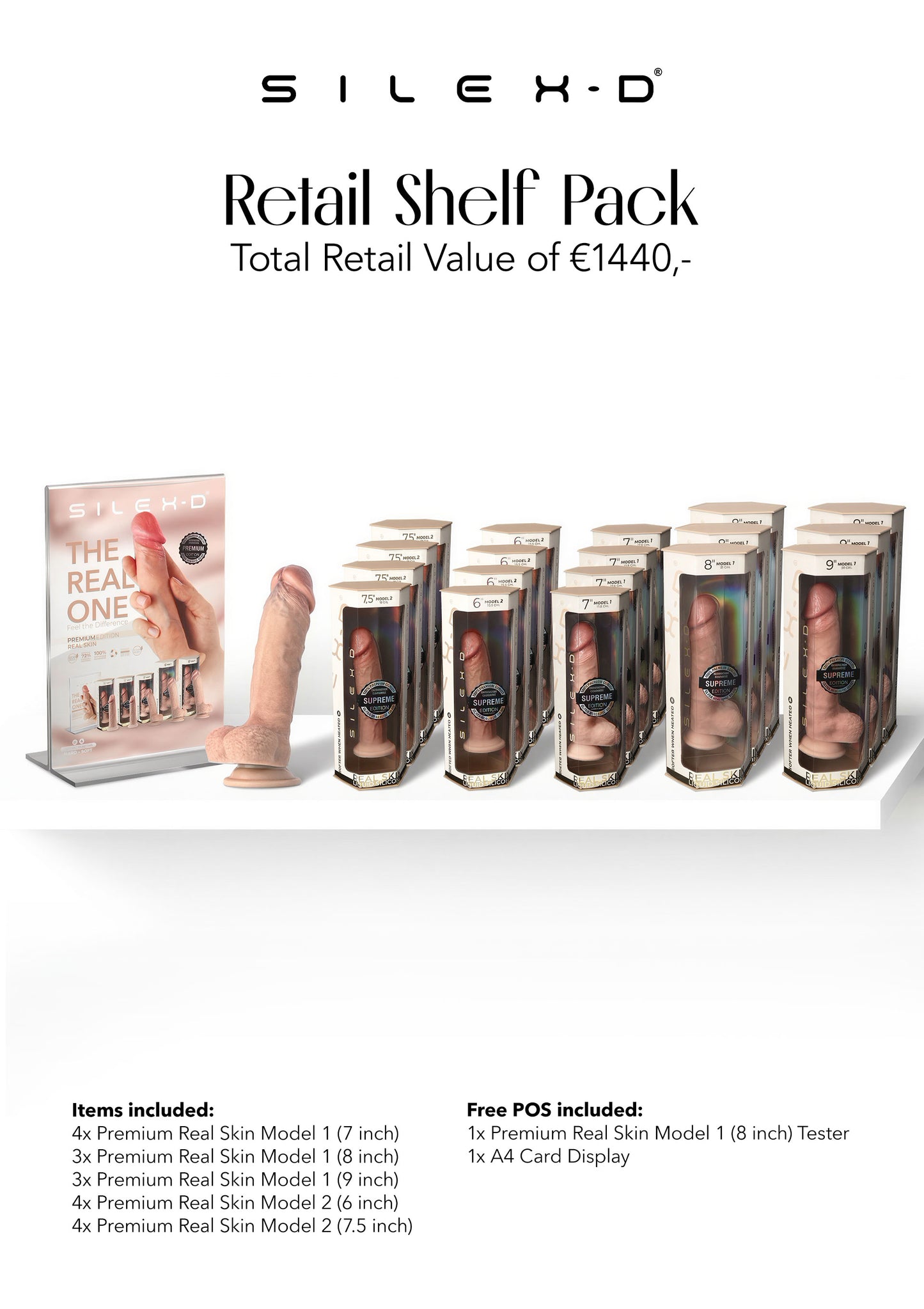 Retail Shelf Pack: Silex-D Premium