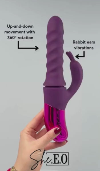 Загрузить видео: Swirl Rabbit Vibrator