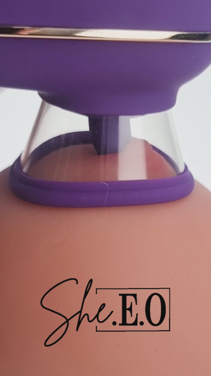 Licking Clitoral Pump & Anal Stimulator