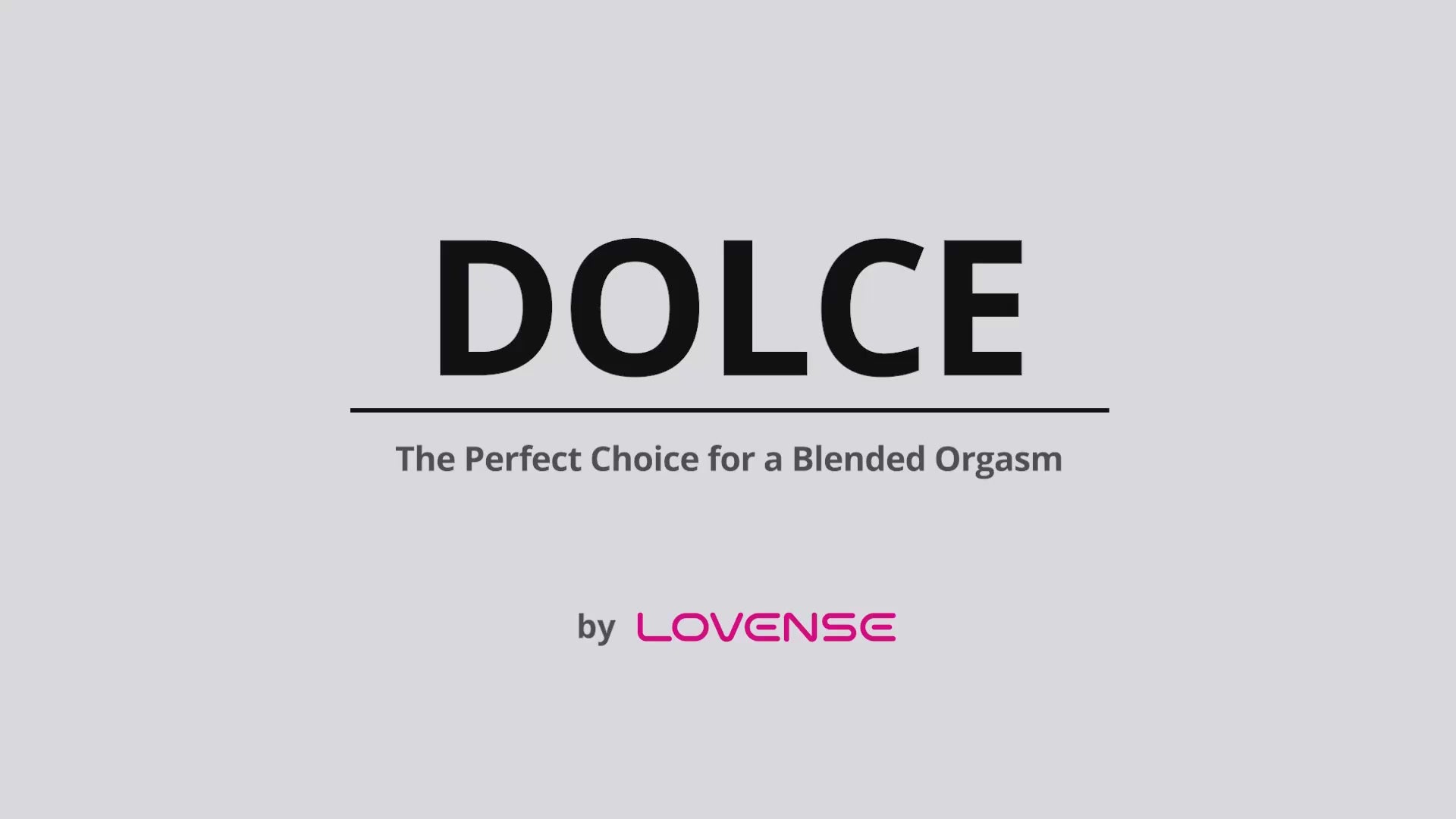 Load video: Dolce
