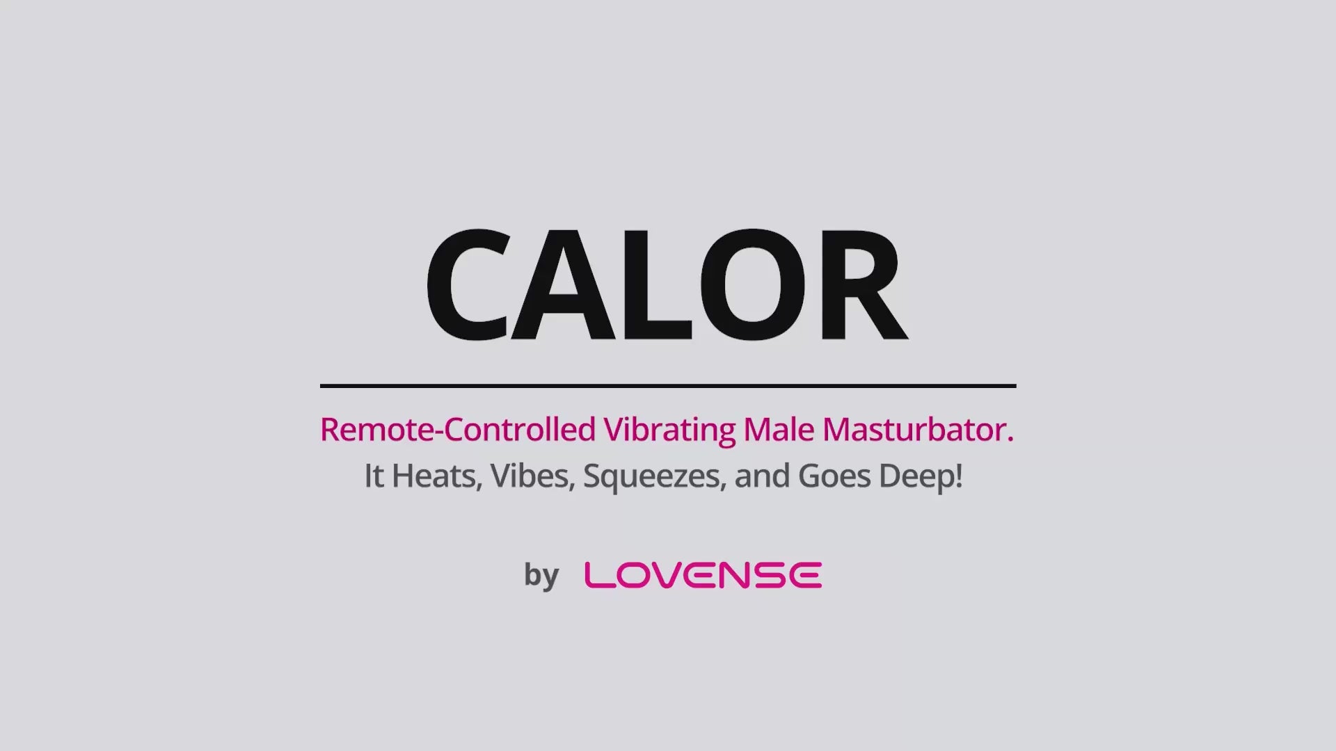 Load video: Calor