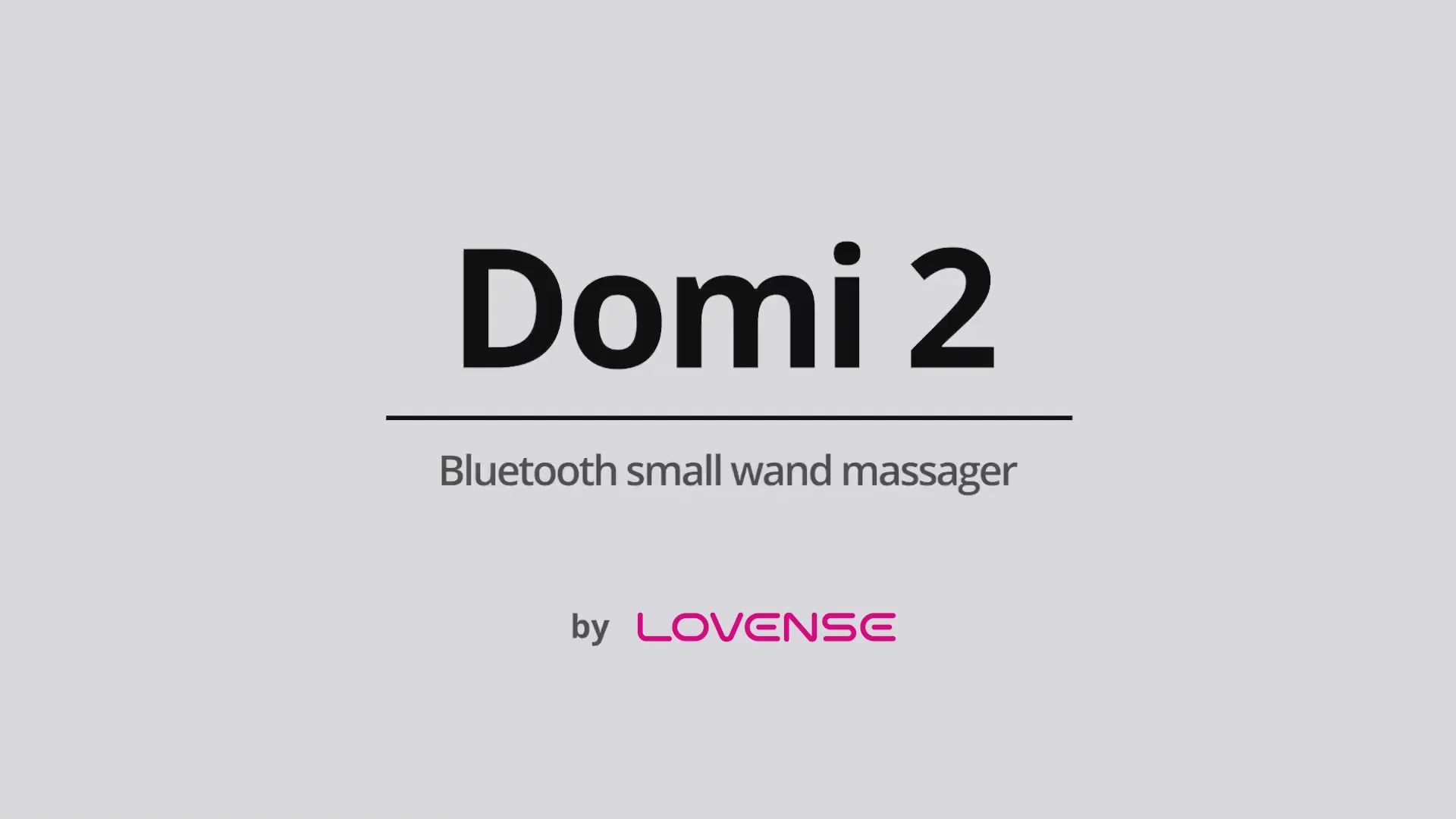 Load video: Domi 2