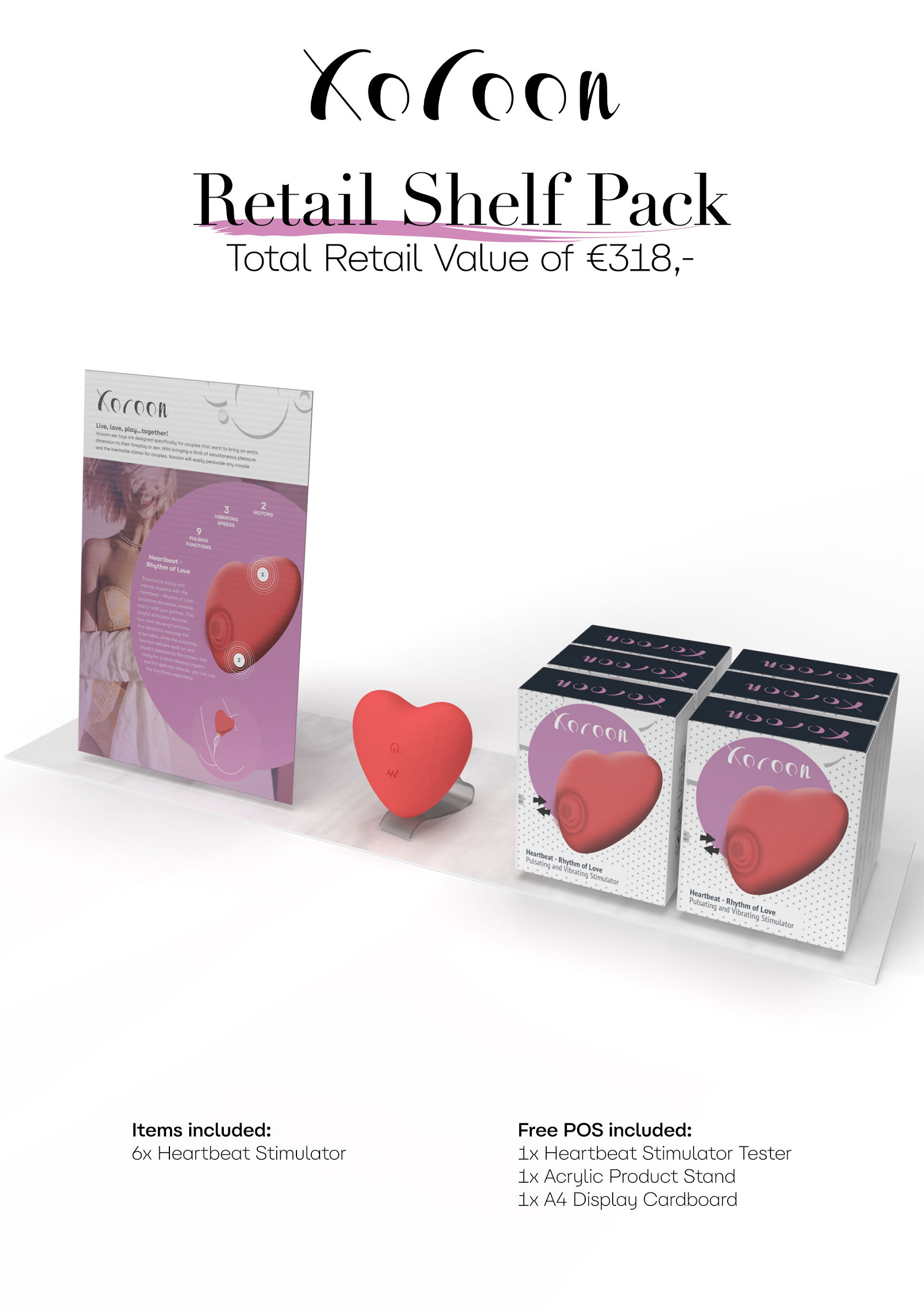 Xocoon Heartbeat Shelf Pack