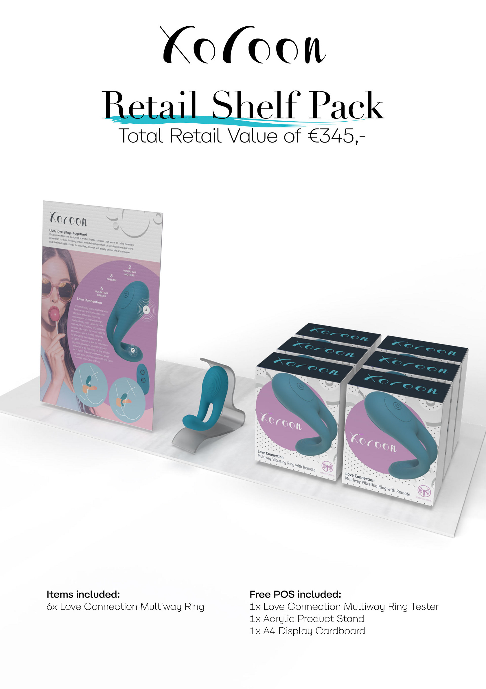 Xocoon Love Connect Shelf Pack