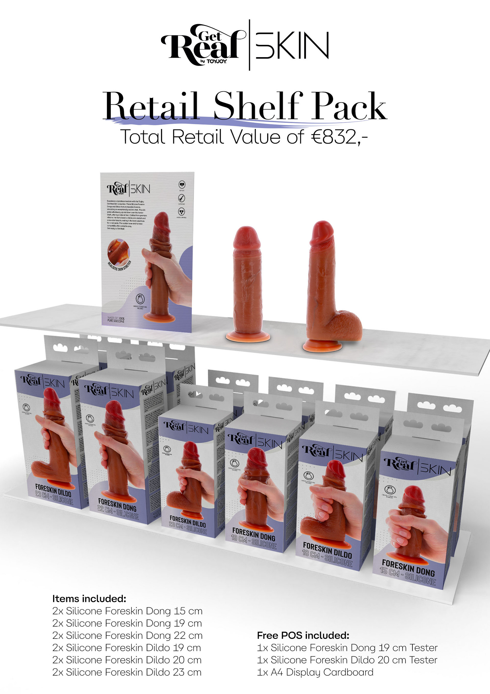 ToyJoy Foreskin Shelf Pack