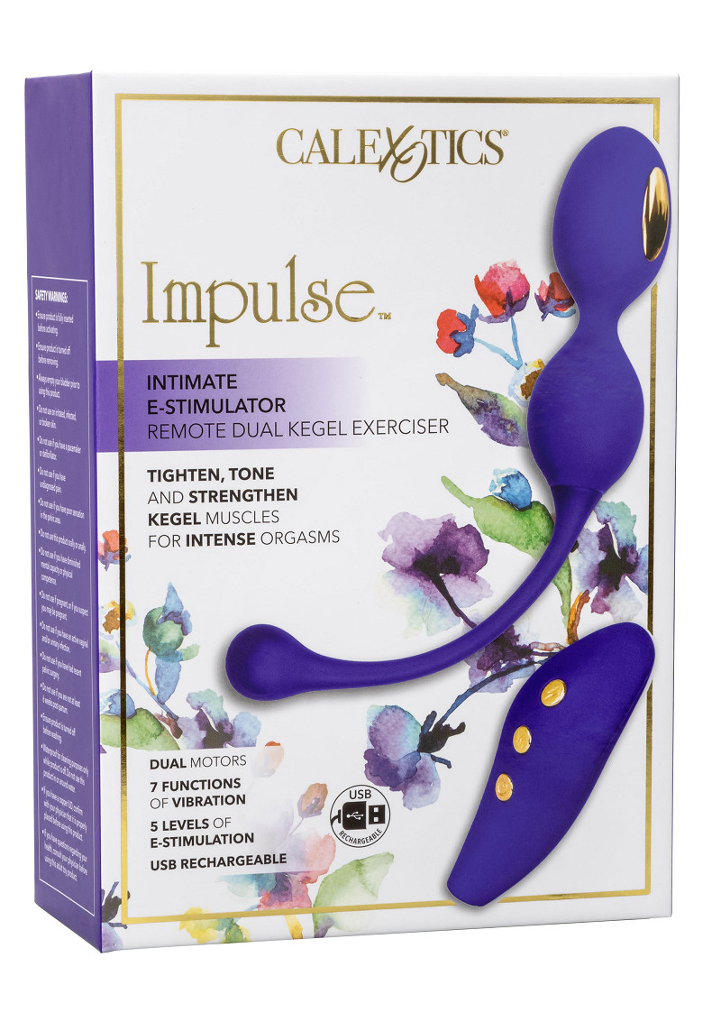 Calexotics Impulse Intimate E Stimulator Remote Dual Kegel Exerciser