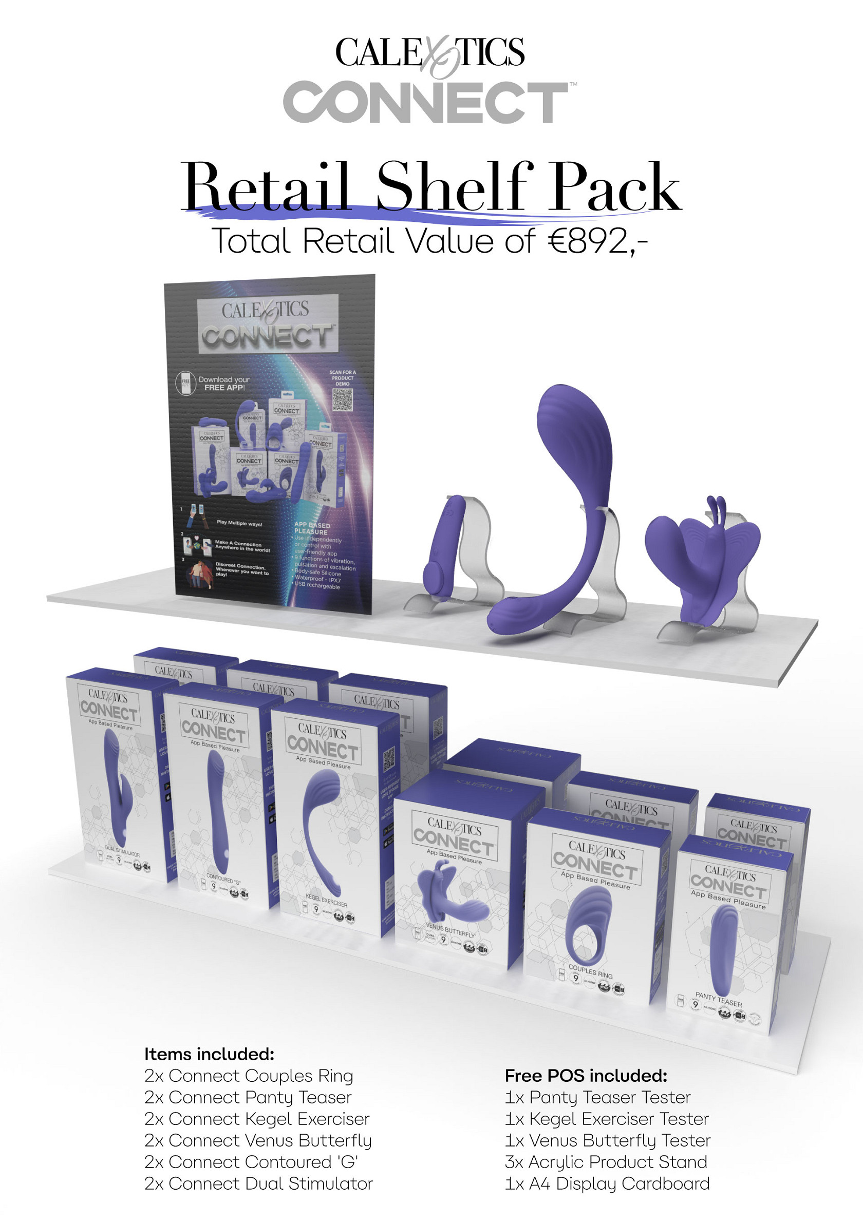 Calex Connect Shelf Pack