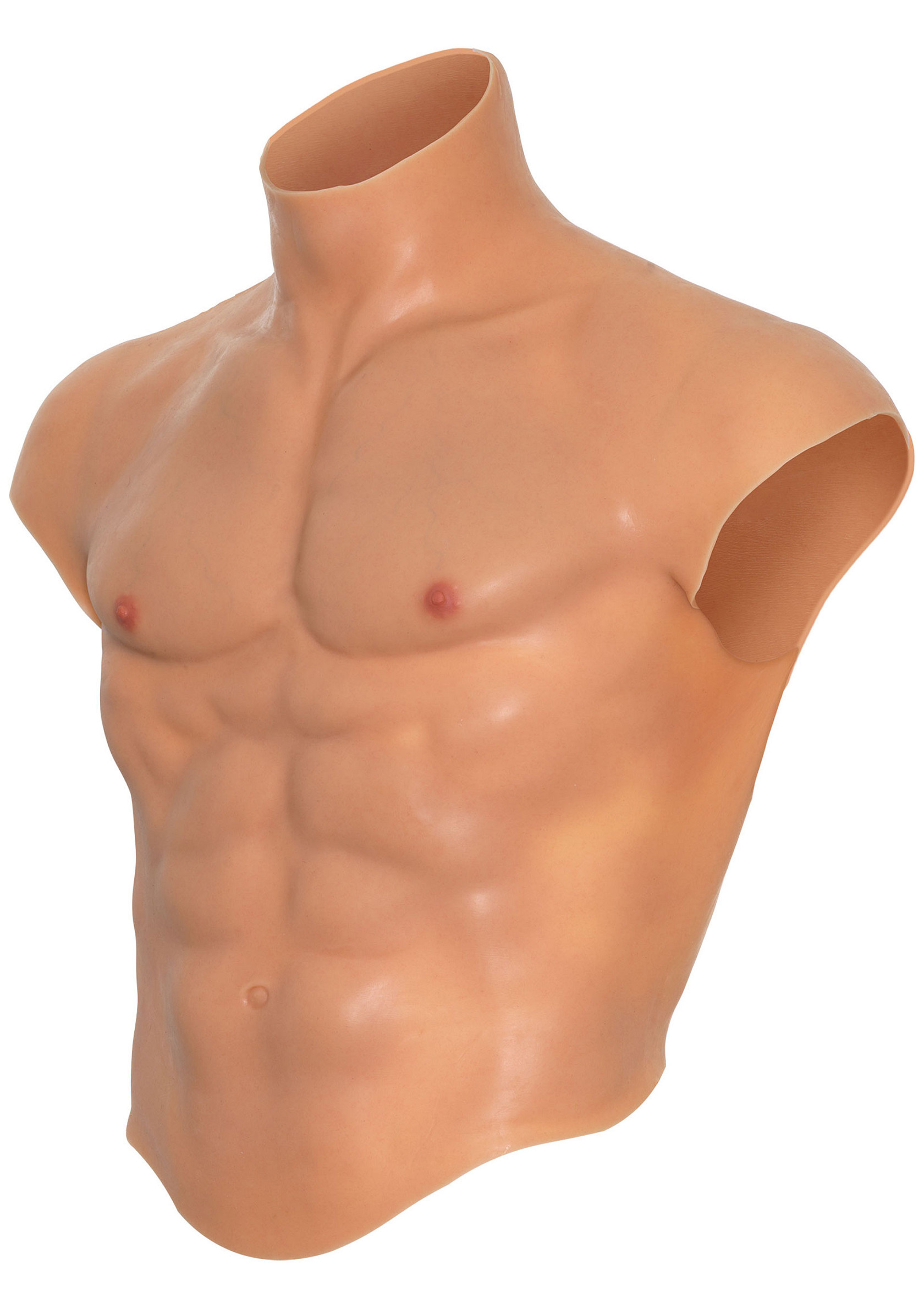 Silicone Torso Pecs and Abs