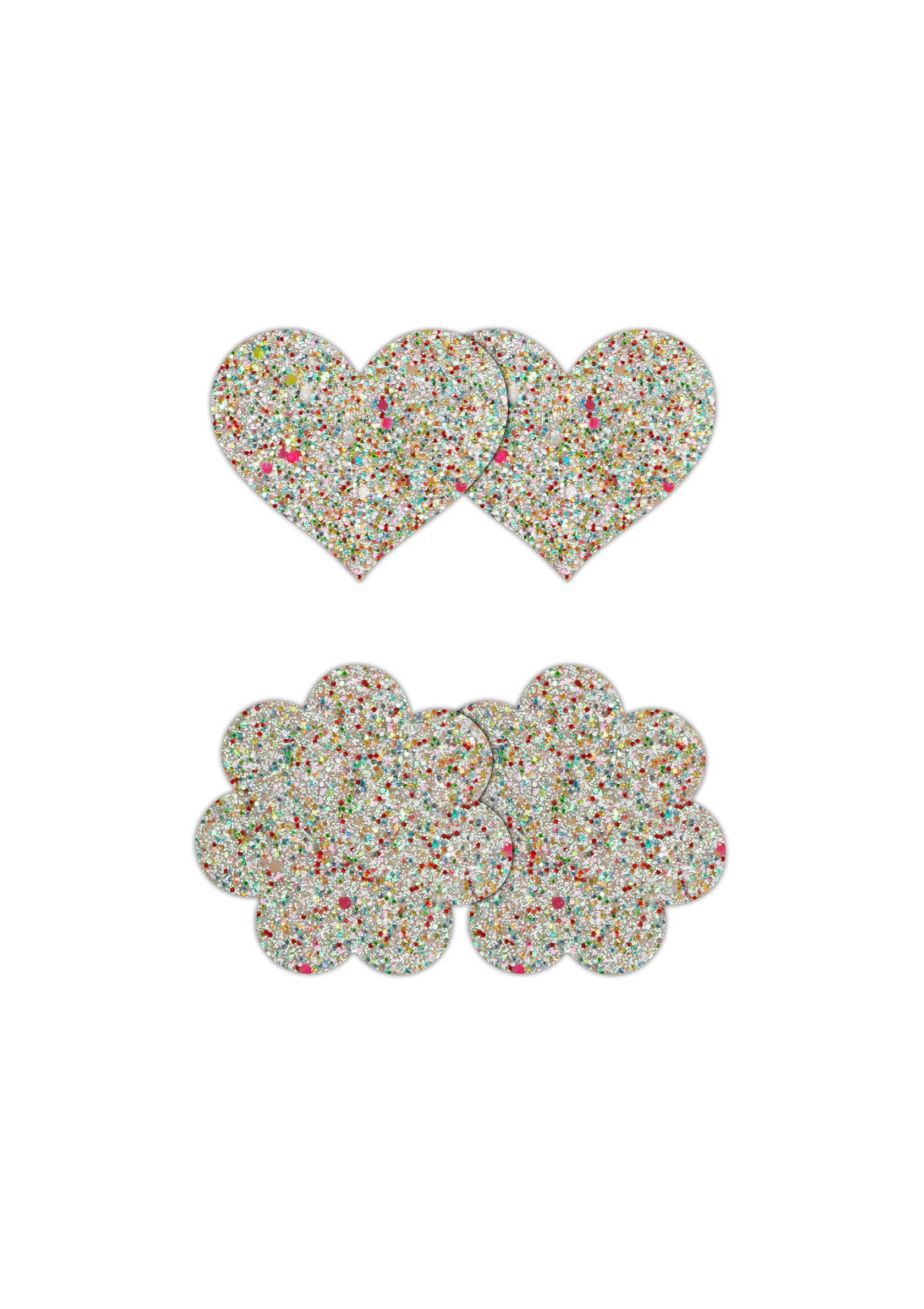 Pasties Heart & Flower 2 Pair