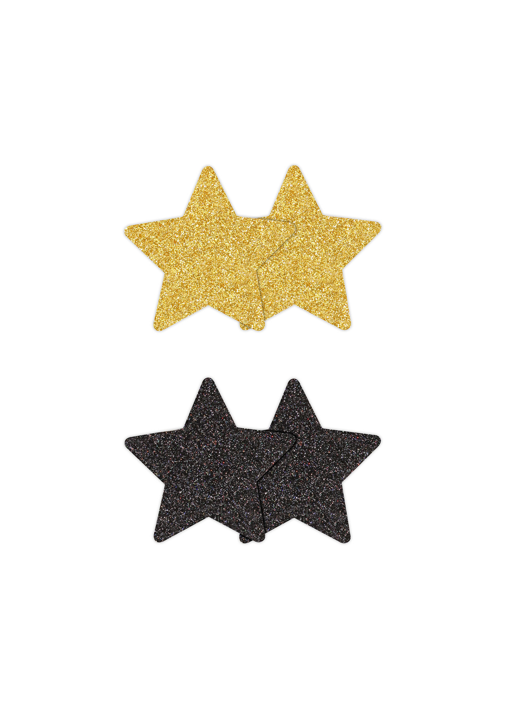 Pasties Glitter Stars 2 Pair