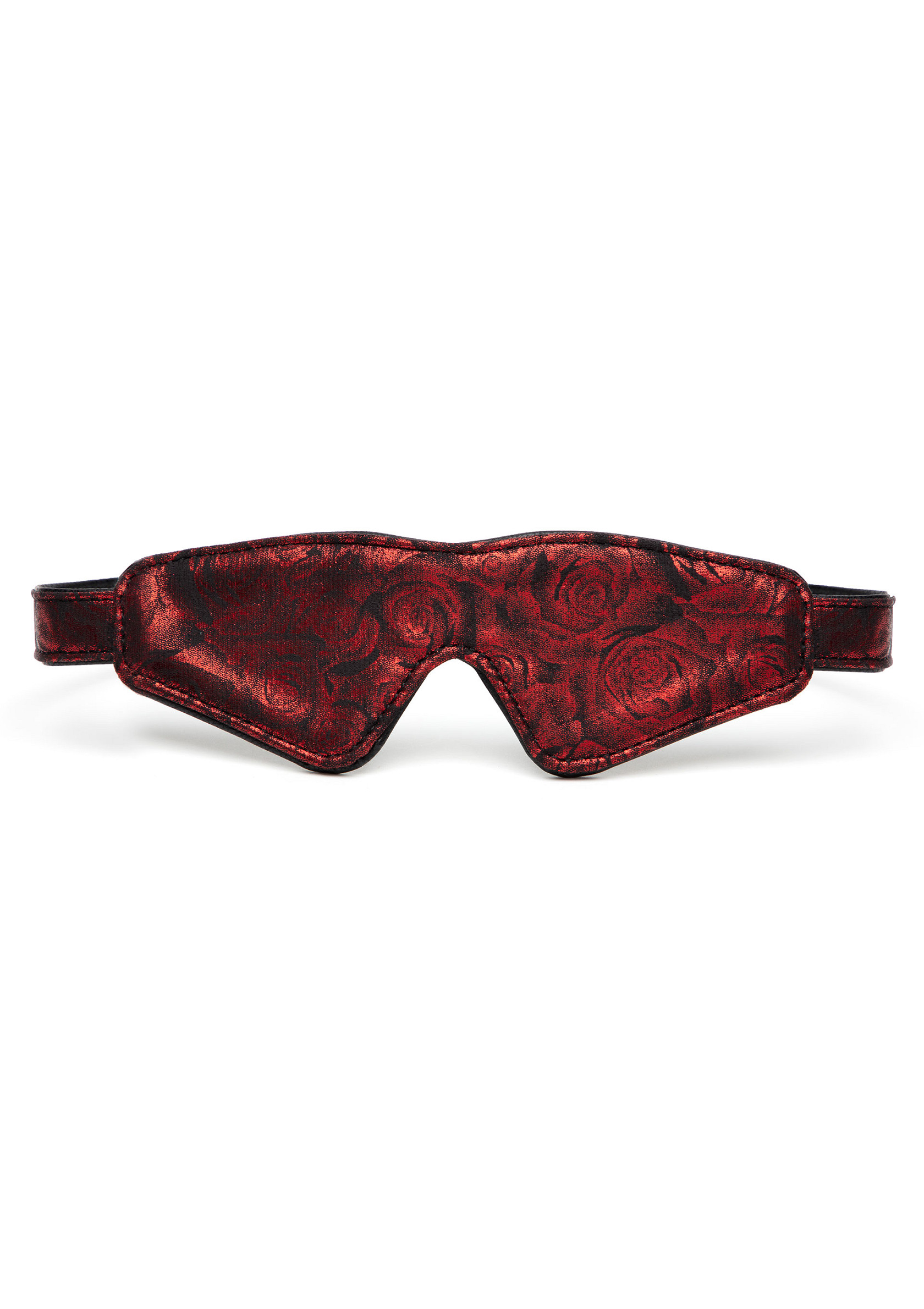 Reverse PU Leather Blindfold