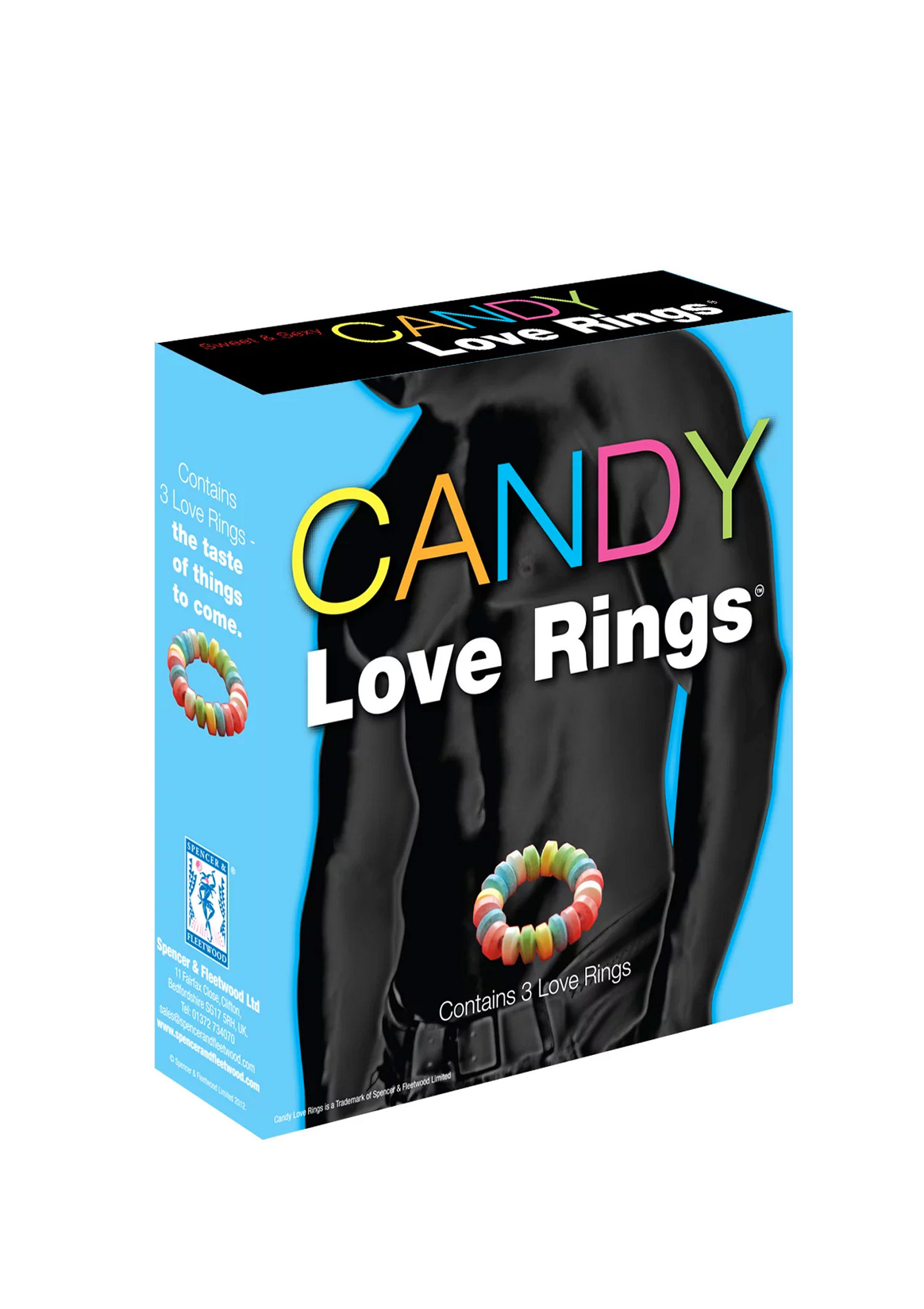 Candy Love Rings 3pcs