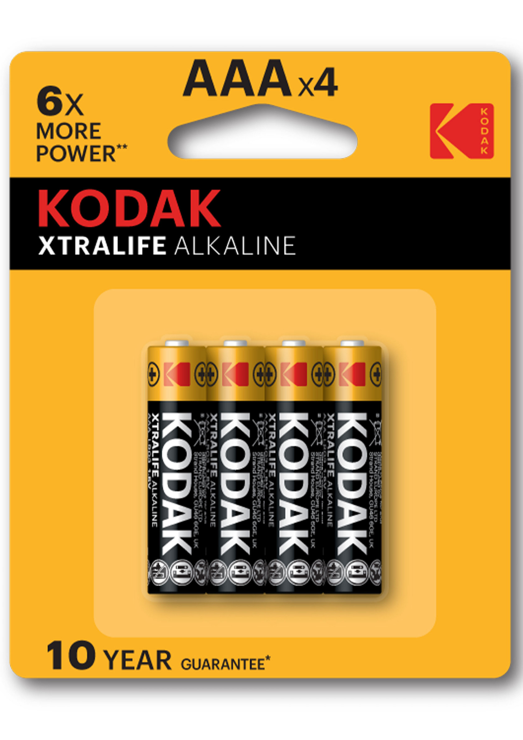 Kodak XTRALIFE Alk AAA 10×4