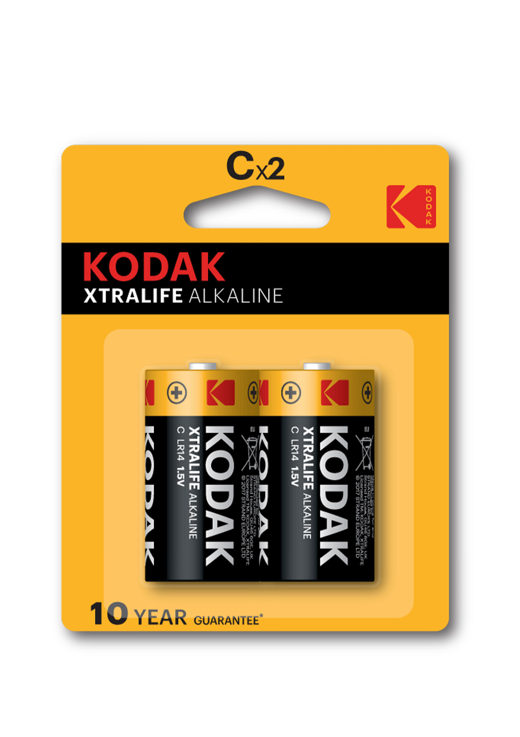 Kodak XTRALIFE Alk C-Cell 10×2