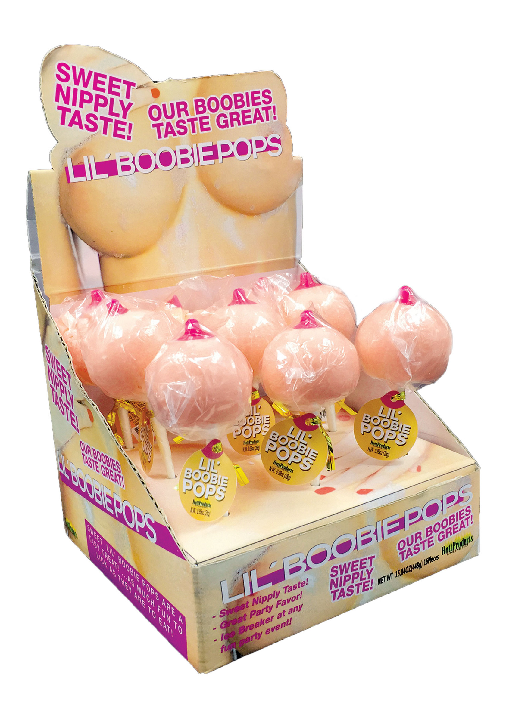 Boobie Pop Display 9 Pcs